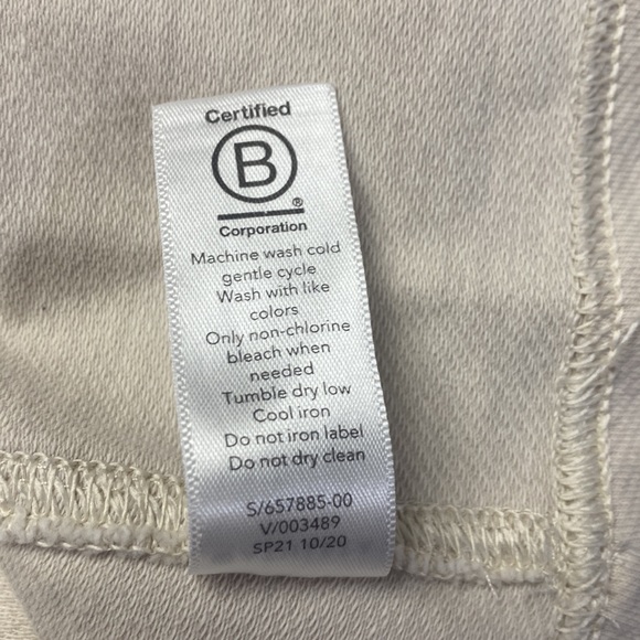 Athleta cream flowy oversized crewneck sweatshirt size medium - Picture 9 of 9